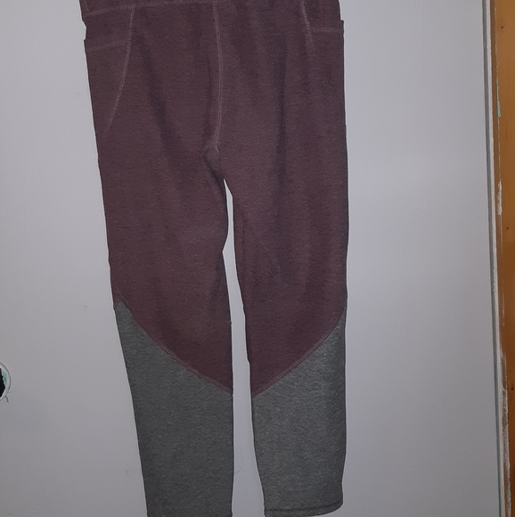 Colour block cropped leggings - Picture 2 of 4